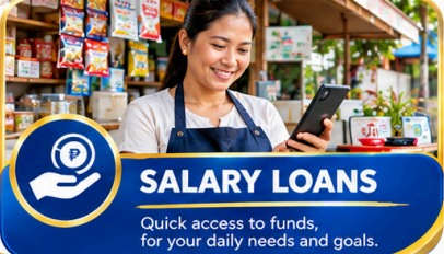 Small business owner using a mobile phone